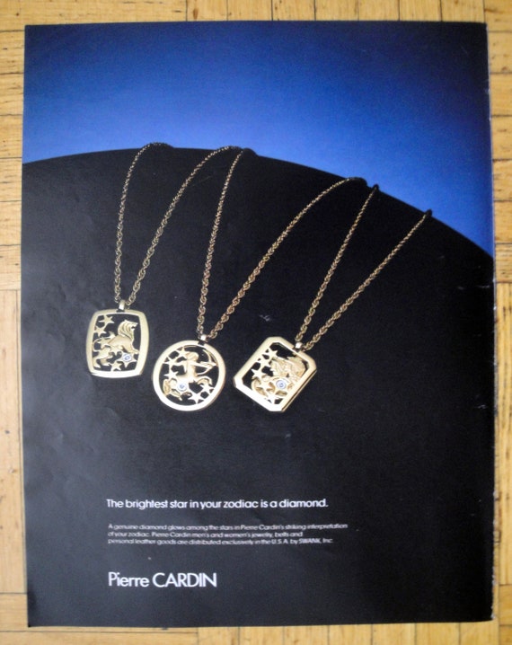 1979 Pierre Cardin Diamond Zodiac 