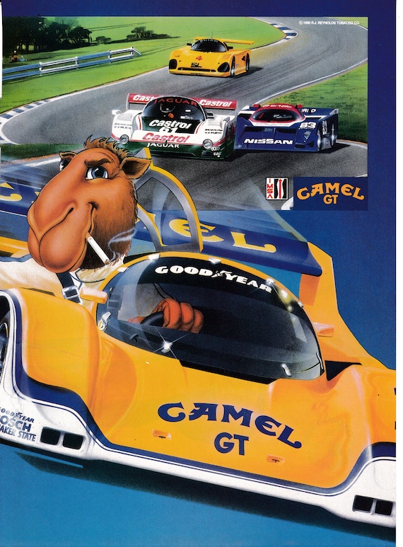 1990 JOE Camel-gt Supersport Race - Etsy