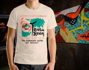 Premium Unisex T-Shirt -Tonga Room Vintage Tiki Bar