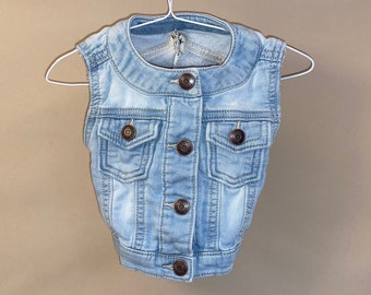 Cute Denim Dog Vest - Comfy Jean Pet Clothing With Pockets