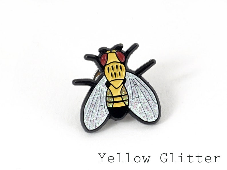 Fruit Fly Enamel Lapel Pins CHOOSE 2pc Set Drosophila Etsy