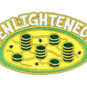 Chloroplast Embroidered Patch – Science Biology Patch | Nerdy ...