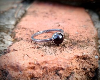 Onxy Handmade Sterling Silver ring