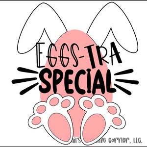 GCC Eggs-Tra Special is a cute digital file in time for Easter. Containing a svg,png,dxf,eps for use in your cutting machines such as Cricut