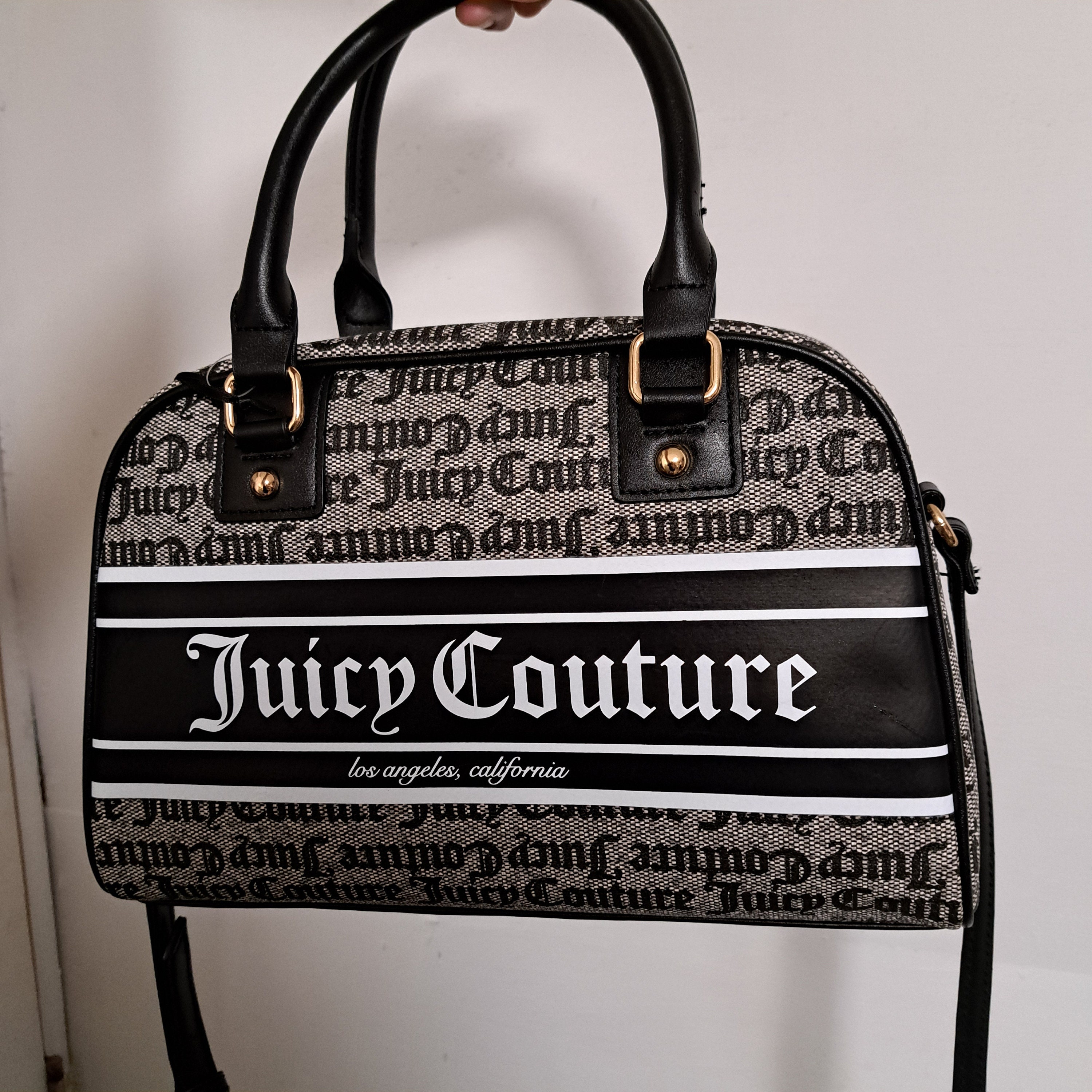 Juicy Couture Love Handbag in Black | Lyst
