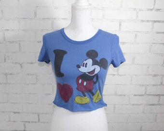 Mickey Mouse Vintage Graphic t-shirt (RARE One of a Kind)