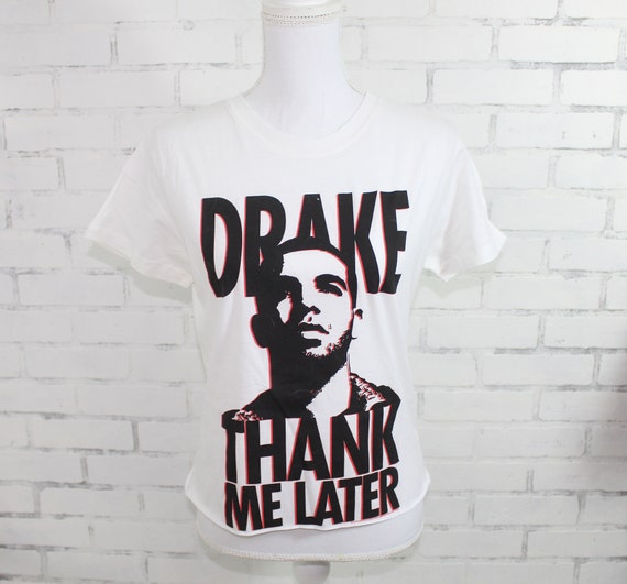 Drake Thank Me Later Concert Graphic T Shirt Rare One Of A Etsy