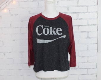 Coca Cola Vintage Graphic baseball t-shirt (RARE One of a Kind)