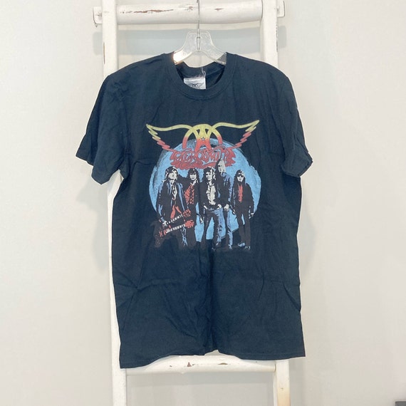 Aerosmith Rocks Tour 1976 Band Vintage Graphic T-shirt rare One of 