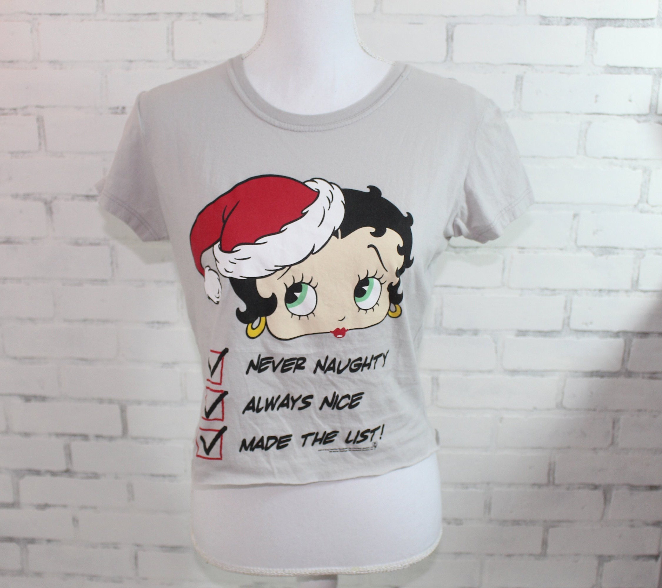 betty boop christmas t shirts