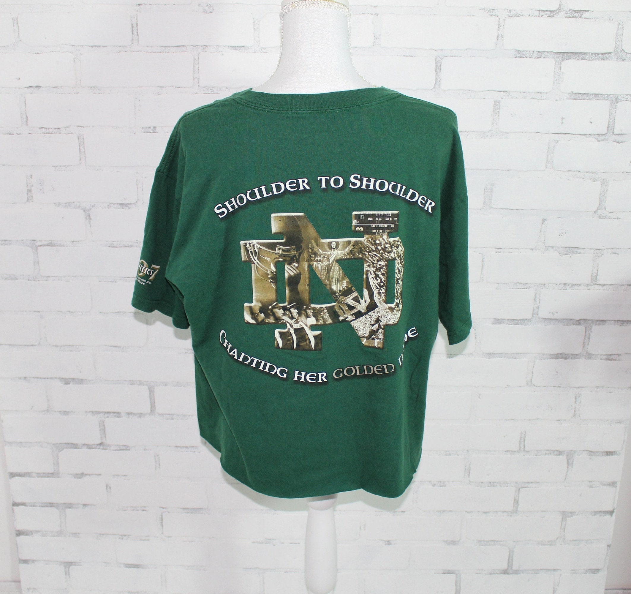 yellow notre dame shirt