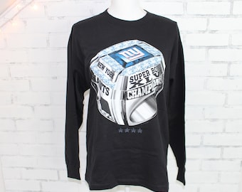 New York Giants Vintage Graphic Long Sleeve T-shirt (RARE one of a kind)