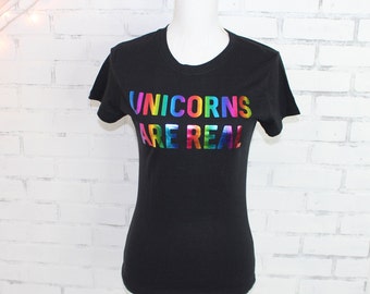 Unicorns Are Real Graphic t-shirt (RARE One of a Kind)