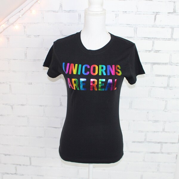 Unicorns Are Real Shirt Etsy