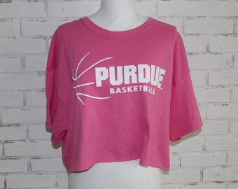 Purdue University Basketball Vintage Graphic t-shirt (RARE one of a kind) College Tailgate Game Day T-shirt