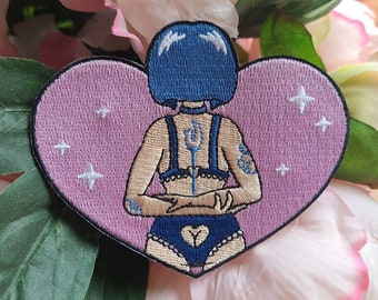 Sailor Saturn Sexy Iron On Patch