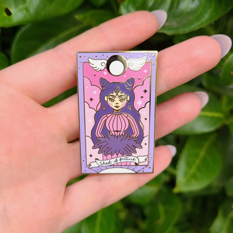 Wheel of Fortune Tarot Pin
