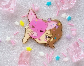 Studio Ghibli Spirited Away Chihiro Lantern Festival Enamel Pin