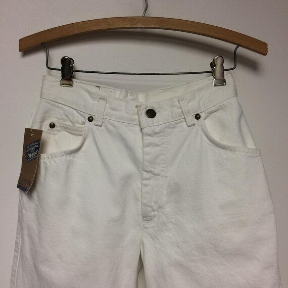 Levi's 1980's White Jeans | Levi's 901 | 900 Seri… - image 6