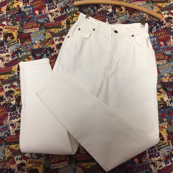 Levi's 1980's White Jeans | Levi's 901 | 900 Seri… - image 1