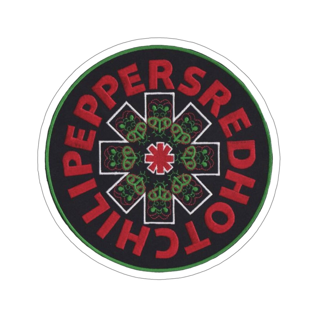 Red Hot Chili Peppers Vinyl Band Sticker Etsy