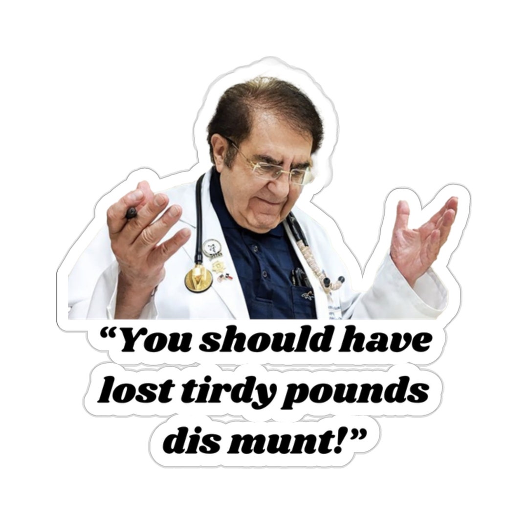 Dr. Nowzaradan Vinyl Sticker Etsy