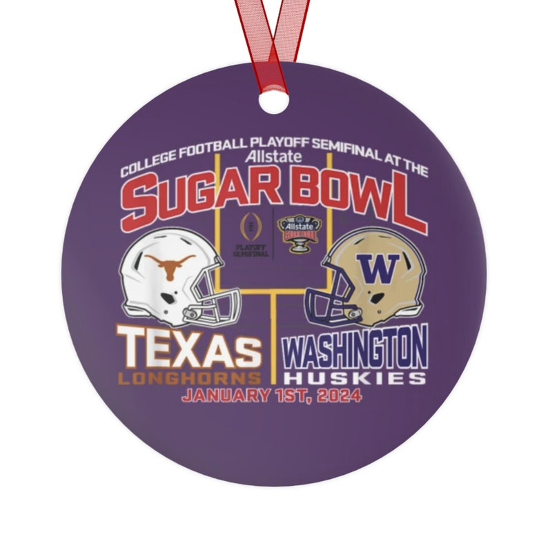 2024 Sugar Bowl Game Metal Ornament Etsy