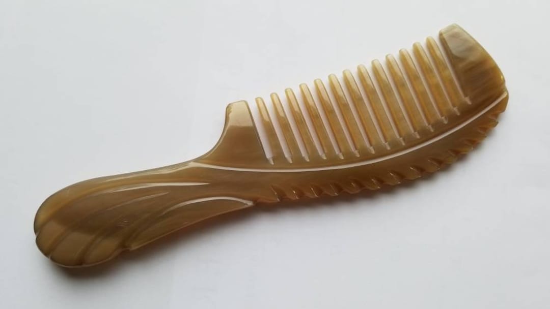 Yak Horn Comb Women, Birthday Anniversary Gift Wife, Retirement Gift