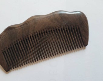 Wooden Comb: Beard Care, Mens Grooming | 5"(12.5cm)
