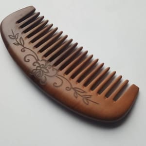 Mothers Day Gift, Gift for Girlfriend, Gift for Sisters, Vintage Wood Hair Comb, Birthday Anniversary Gift, Wooden Comb 5.5"(14cm)