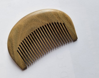 Mini Fine Tooth Comb, Eco Friendly Mother Day Gift, Gift for Girlfriend, Historical Wooden Comb, Araki Sandalwood Comb, Girl Comb3.4"/8.5cm