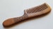 Viking Inspired Wooden Comb, Stocking Stuffer Men, Boyfriend Gift, Anniversary Husband Gift, Wood Beard/Hair Comb, Groomsmen Gift 8.7'(22cm) 