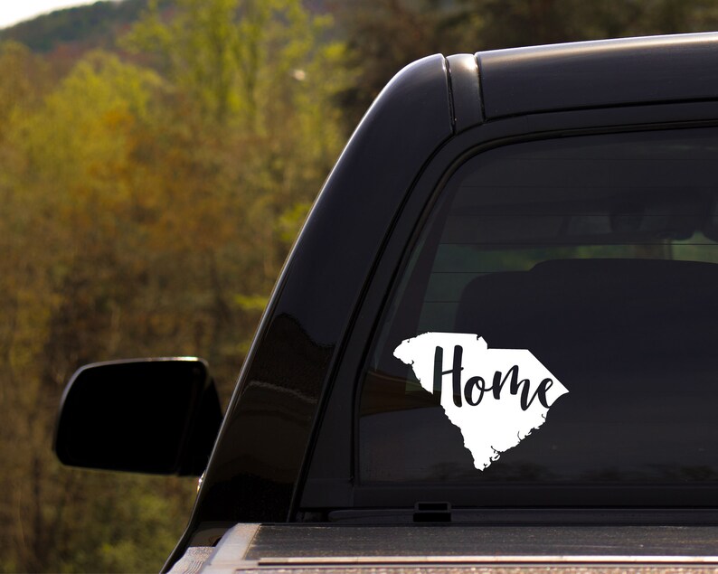 vinyl decal sticker bumper Florida window state oval FL I Heart love