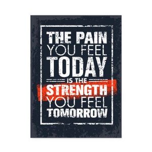 Gym Inspiration Motivation Quotes: The Pain