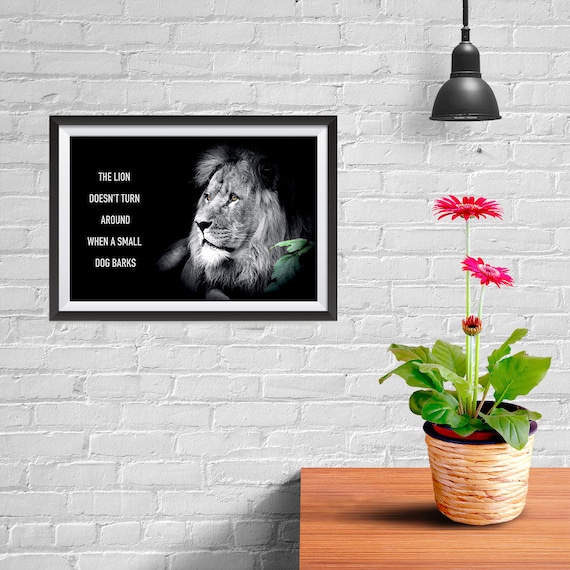 Quadri moderni con citazione di Confucio, decorazioni da parete