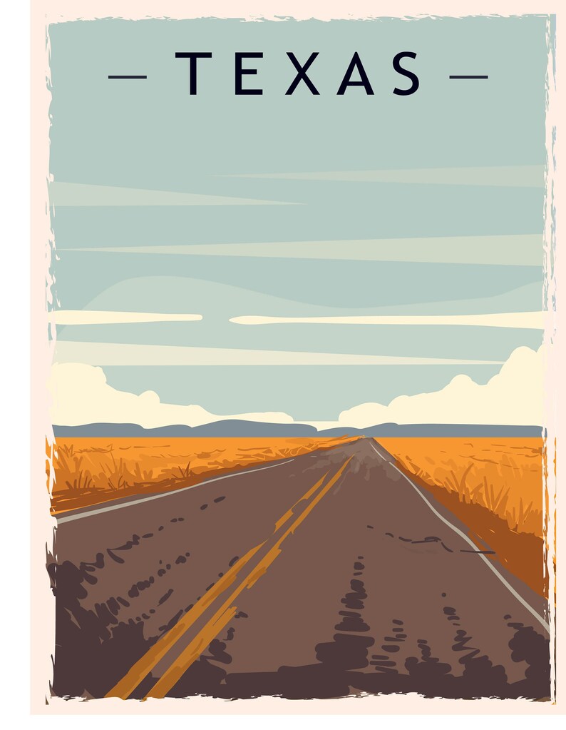 Retro Style USA STATES Travel Poster Series Grunge Vintage - Etsy