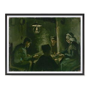 Vincent Van Gogh Art Reproduction Posters - Poster Printing - Wall Art Print for Home Office Decor - THE POTATO EATERS