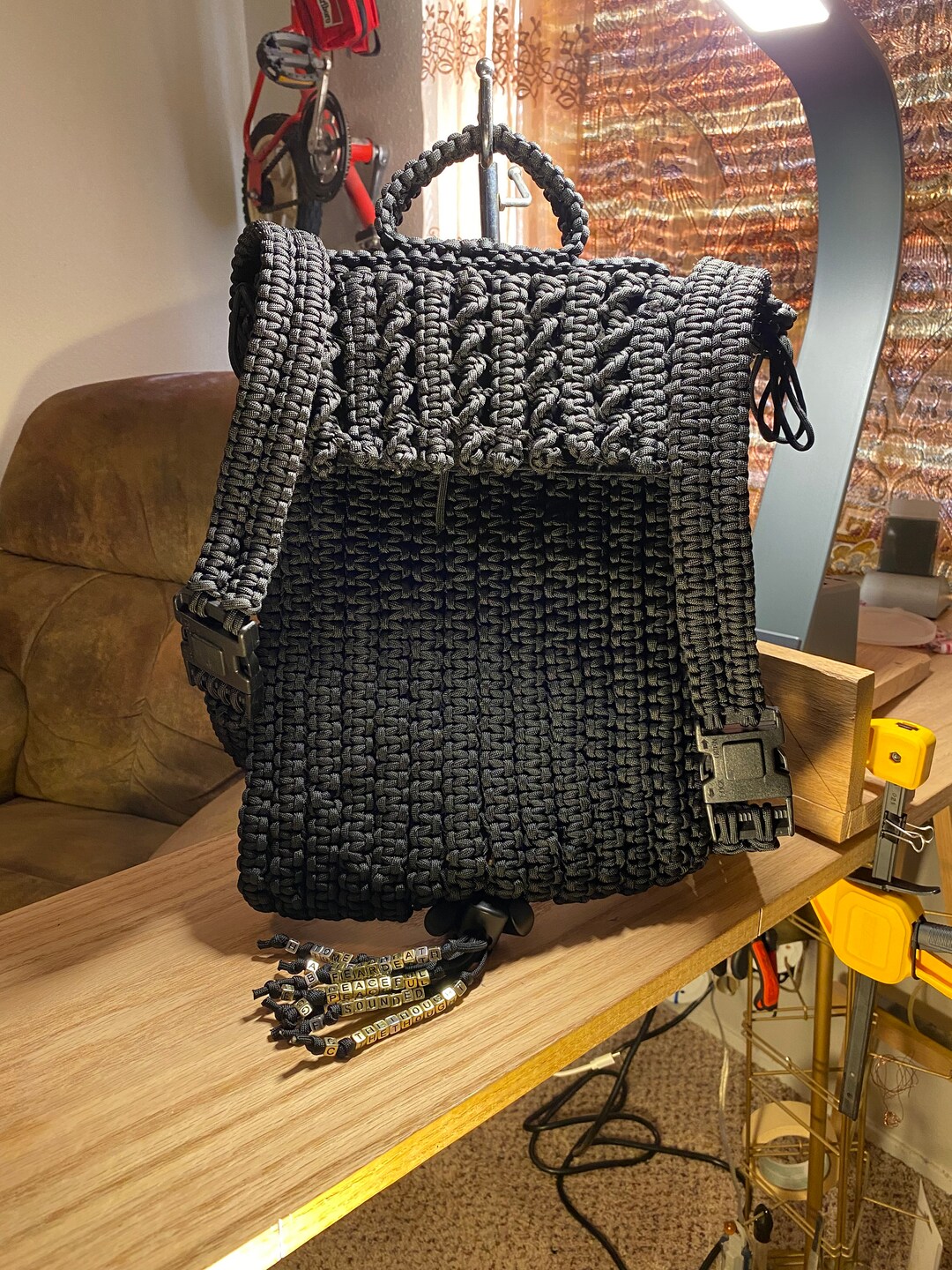 Macrame Backpack - Etsy