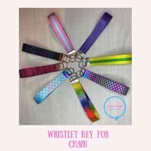 Wristlet Key Fob Chain