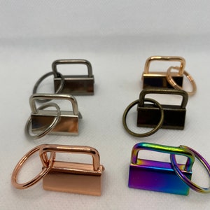 Key Fob Hardware with ring- 1 inch