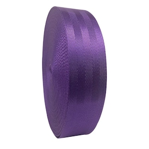Seat Belt Webbing 1” Available in 3 Colors