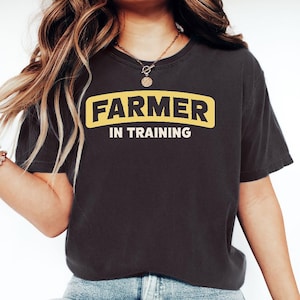 Farmer in Training Shirt, Future Farmer Tshirt, Agriculturist Tee, Farming Gift, Farmer Apparel, Agriculture Clothing, Farm Lover Shirt
