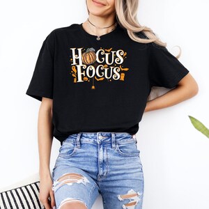 Hocus Focus Shirt, Happy Thanksgiving Gift, Autumn Fall Tshirt, Halloween Pumpkin Tee, Fall Pumpkin Apparel, Thankful Grateful Clothing