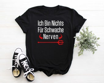 Ich Bin Nichts Fur Schwache Nerven Lustiges Halloween Kostum Shirt