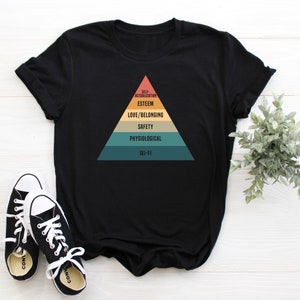 Wi-Fi Funny Maslow's Hierarchy Of Needs Psychology Shirt