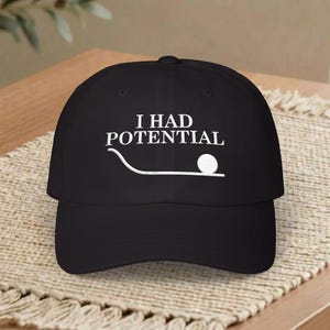 Embroidered I Had Potential Hat, Project Hail Mary Cap, Amaze Amaze Amaze Rocky Cap, Physics Hat, Science Nerdy Embroidery Cap, Dr Grace Hat