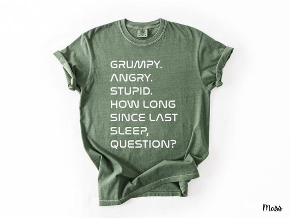 Grumpy Rocky Quote TShirt, Project Hail Mary Shirt, Grumpy Angry Stupid Shirt, Sci Fi Shirt, Space Alien Gift, Space Nerd Comfort Colors Tee