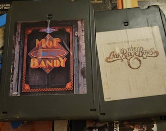 Vintage 70's 8 Track Music Tapes. You Pick the Artist. Classic Rock and Country.