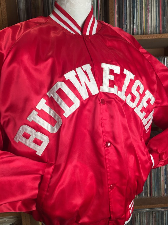 budweiser bomber jacket