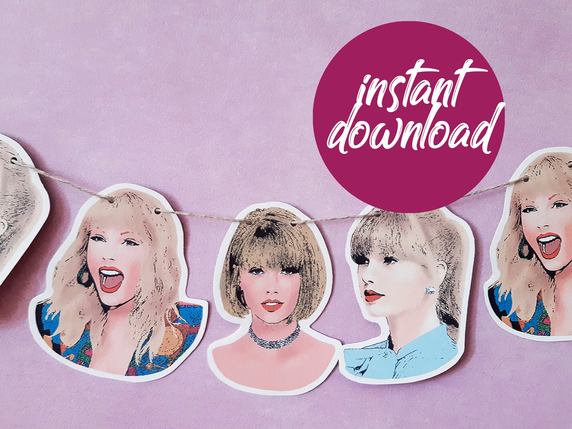 Taylor printable wall art decor - Taylor birthday teen gift - DIGITAL…